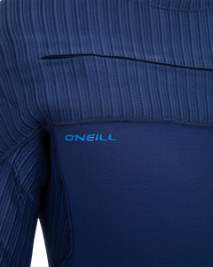 The O'Neill Mens HyperFreak 5/4mm+ Chest Zip Wetsuit in Navy