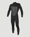 Epic 3/2mm Chest Zip Wetsuit in Black