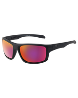 The Dirty Dog Axle Polarised Sunglasses in Satin Black & Grey