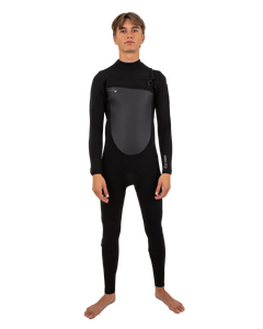 The O'Neill Mens Mens Epic 4/3mm Chest Zip Wetsuit in Black