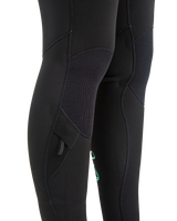 The O'Neill Womens Womens Epic 4/3mm Chest Zip Wetsuit (2022) in Black