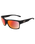 The Dirty Dog Furnace Polarised Sunglasses in Satin Black/Grey & Red Fusion