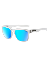 The Dirty Dog Blade Polarised Sunglasses in Crystal Clear Grey & Ice Blue