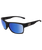 The Dirty Dog Furnace Polarised Sunglasses in Black/Grey & Blue Mirror