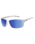 The Dirty Dog Zero Polarised Sunglasses in Satin White & Blue