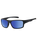 The Dirty Dog Sonic Polarised Sunglasses in Black & Blue Mirror