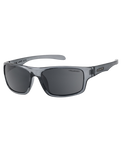 The Dirty Dog Sonic Polarised Sunglasses in Crystal Black & Grey