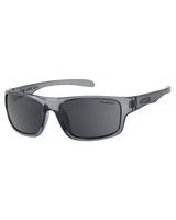 The Dirty Dog Sonic Polarised Sunglasses in Crystal Black & Grey