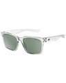 Goat Polarised Sunglasses in Crystal Grey & Green