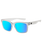 Goat Polarised Sunglasses in Satin Crystal Grey & Ice Blue Mirror