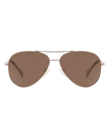 Maverick Polarised Sunglasses in Gold & Brown