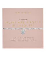 Mums Are Angels Bracelet in Silver