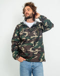 The AS Colour Mens Cyrus Windbreaker in Camo