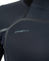 The O'Neill Mens Hyperfreak Fire 4/3mm Back Zip Wetsuit in Black