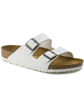 Arizona Birko Flor Sandals in White