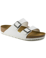 Arizona Birko Flor Sandals in White