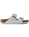 Arizona Birko Flor Sandals in White