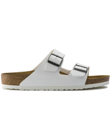 Arizona Birko Flor Sandals in White