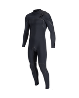 The O'Neill Mens HyperFreak Fire 5/4mm Chest Zip Wetsuit in Black