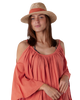 The Barts Womens Ponui Hat in Ginger