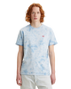 The Levi's® Mens Original Housemark T-Shirt in Crater Lake & Artic Ice