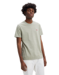 The Levi's® Mens Original Housemark T-Shirt in Grass Flower Seagrass