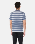 The Levi's® Mens Original T-shirt in Cooper Stripe Sargasso Sea