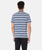 The Levi's® Mens Original T-shirt in Cooper Stripe Sargasso Sea