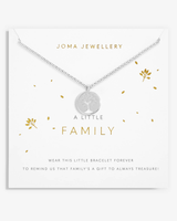 The Joma Jewellery A Little 'Family' Necklace in Silver