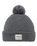 The Barts Mens Arkade Beanie in Dark Heather