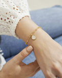 My Moments Just For You Beautiful Friend Bracelet in Gold