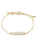 My Moments Just For You Birthday Girl Bracelet in Gold