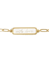 My Moments Just For You Birthday Girl Bracelet in Gold