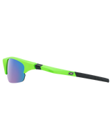 Ecco Sport Sunglasses in Fluro Green & Blue Fusion Mirror