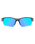 Track Sport Sunglasses in Crystal Black & Ice Blue Mirror