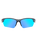 Track Sport Sunglasses in Crystal Black & Ice Blue Mirror