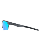 Track Sport Sunglasses in Crystal Black & Ice Blue Mirror