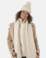 The Barts Womens Fyone Scarf in Cream