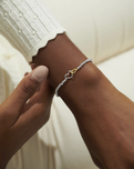 A Little By Your Side Bracelet in Silver & Gold