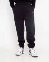 The Salt Water Seeker Mens Vibes Joggers in Black