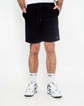 The Salt Water Seeker Mens Cord Walkshorts in Black