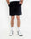 The Salt Water Seeker Mens Cord Walkshorts in Black