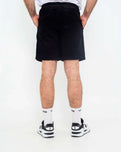 The Salt Water Seeker Mens Cord Walkshorts in Black