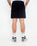 The Salt Water Seeker Mens Cord Walkshorts in Black