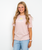 Girls Cornwall T-Shirt in Powder Rose