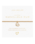 A Little Marvellous Mum Bracelet in Gold