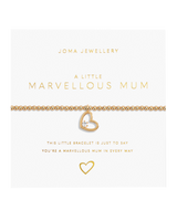 A Little Marvellous Mum Bracelet in Gold