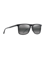 The Maui Jim Makamae Polarised Sunglasses in Matte Black & Neutral Grey