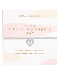 The Joma Jewellery A Little Happy Mother's Day Bracelet in Silver