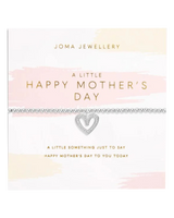 The Joma Jewellery A Little Happy Mother's Day Bracelet in Silver